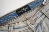 Rich Stitch Patch Jeans